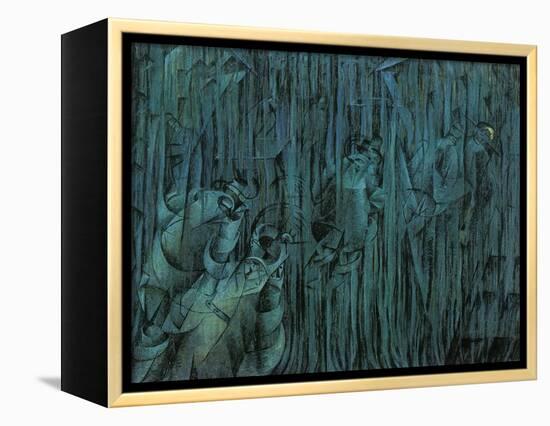 Stage of Mind: Those Who Stay-Umberto Boccioni-Framed Premier Image Canvas