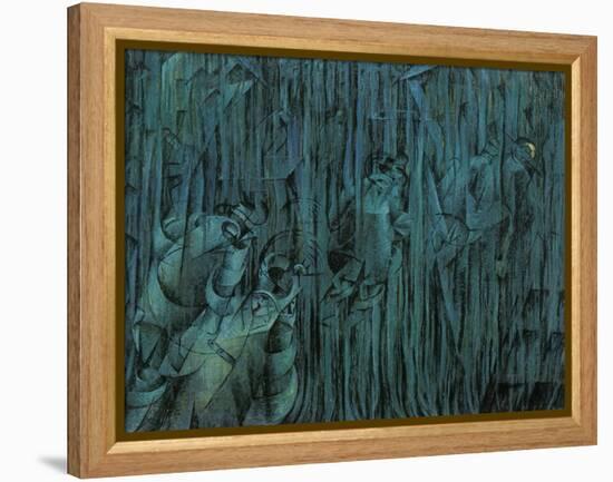 Stage of Mind: Those Who Stay-Umberto Boccioni-Framed Premier Image Canvas