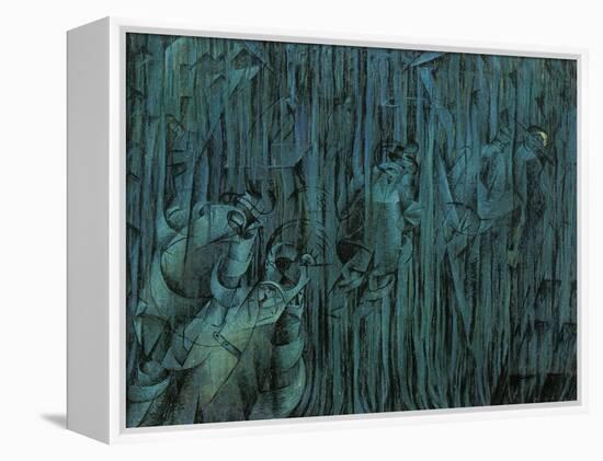 Stage of Mind: Those Who Stay-Umberto Boccioni-Framed Premier Image Canvas