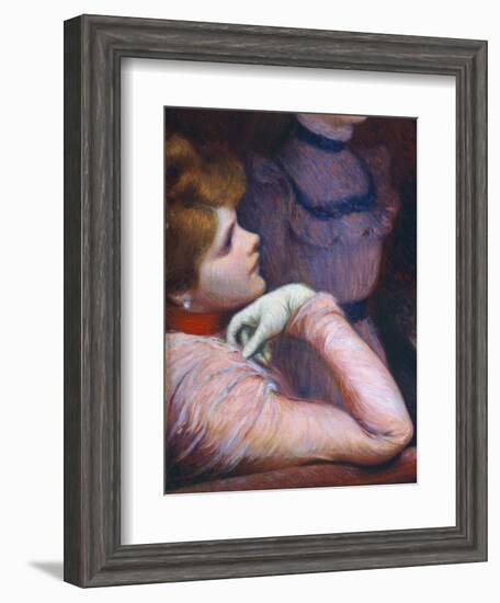 Stage or Au Theatre, 1885-1895-Federico Zandomeneghi-Framed Giclee Print