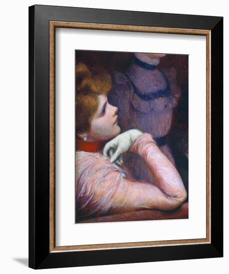 Stage or Au Theatre, 1885-1895-Federico Zandomeneghi-Framed Giclee Print