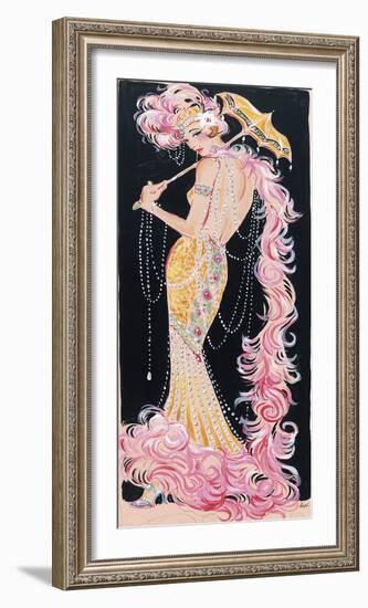 Stage Presence I-Dupre-Framed Giclee Print