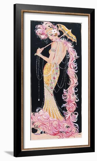 Stage Presence I-Dupre-Framed Giclee Print