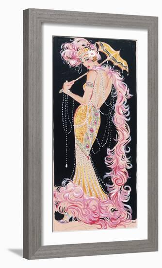 Stage Presence I-Dupre-Framed Giclee Print