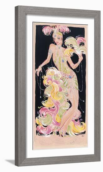 Stage Presence II-Dupre-Framed Giclee Print