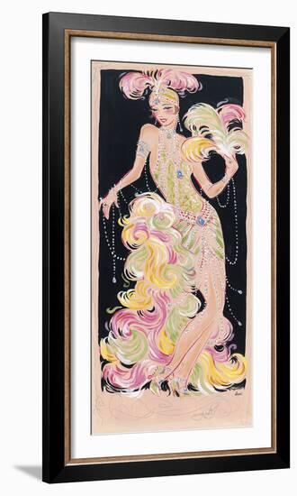 Stage Presence II-Dupre-Framed Giclee Print