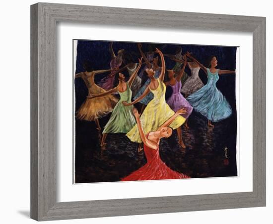 Stage Presentation, 1994-Komi Chen-Framed Giclee Print