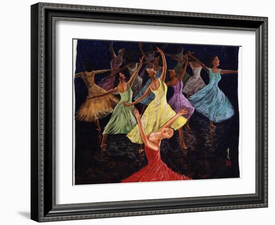 Stage Presentation, 1994-Komi Chen-Framed Giclee Print