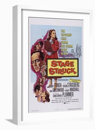 Stage Struck, Susan Strasberg, 1958-null-Framed Art Print