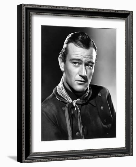 STAGECOACH, 1939 directed by JOHN FORD John Wayne (b/w photo)-null-Framed Photo