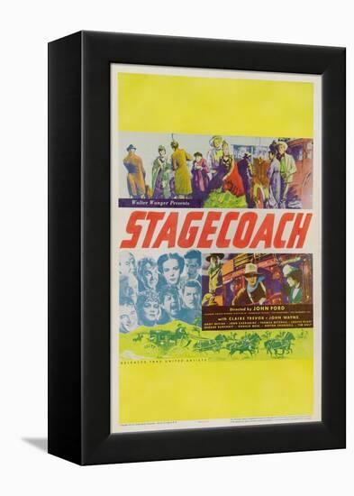 Stagecoach, 1939, Directed by John Ford-null-Framed Premier Image Canvas