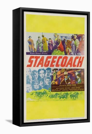 Stagecoach, 1939, Directed by John Ford-null-Framed Premier Image Canvas