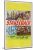 Stagecoach, 1939, Directed by John Ford-null-Mounted Giclee Print