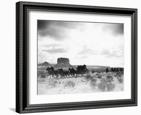 Stagecoach, 1939-null-Framed Premium Photographic Print