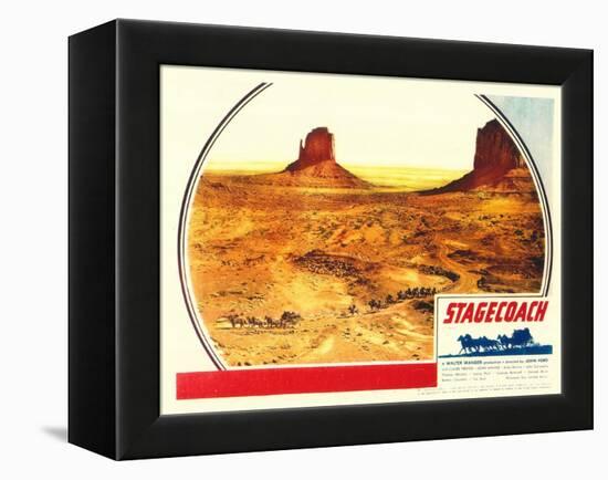 Stagecoach, 1939-null-Framed Stretched Canvas