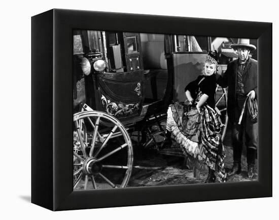 Stagecoach, Claire Trevor, Andy Devine, 1939-null-Framed Stretched Canvas