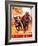 Stagecoach, Italian Movie Poster, 1939-null-Framed Art Print