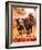 Stagecoach, Italian Movie Poster, 1939-null-Framed Art Print