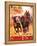 Stagecoach, Italian Movie Poster, 1939-null-Framed Stretched Canvas