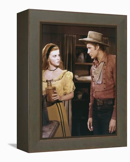 Stagecoach (photo)-null-Framed Stretched Canvas