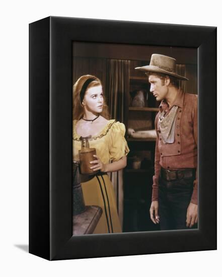 Stagecoach (photo)-null-Framed Stretched Canvas