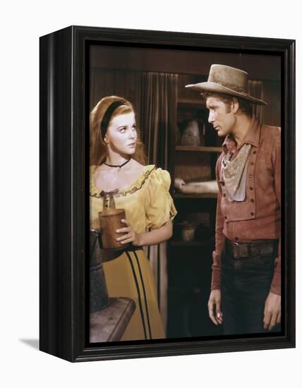 Stagecoach (photo)-null-Framed Stretched Canvas