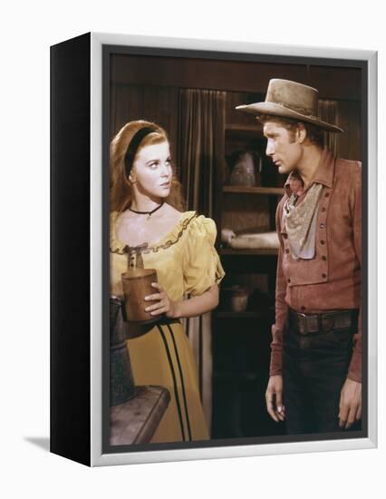 Stagecoach (photo)-null-Framed Stretched Canvas