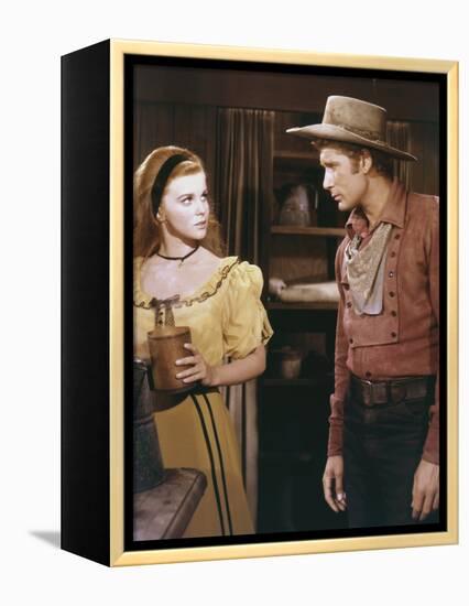 Stagecoach (photo)-null-Framed Stretched Canvas