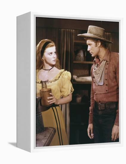 Stagecoach (photo)-null-Framed Stretched Canvas