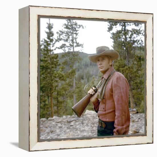 Stagecoach (photo)-null-Framed Stretched Canvas