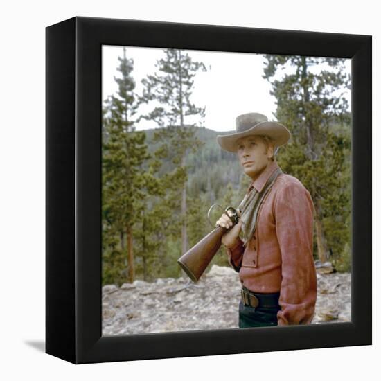 Stagecoach (photo)-null-Framed Stretched Canvas