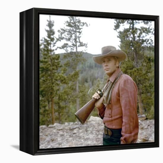 Stagecoach (photo)-null-Framed Stretched Canvas