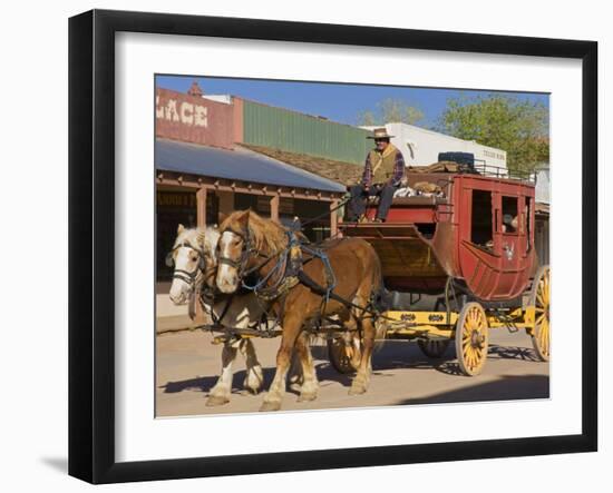 Stagecoach, Tombstone, Cochise County, Arizona, United States of America, North America-Richard Cummins-Framed Photographic Print