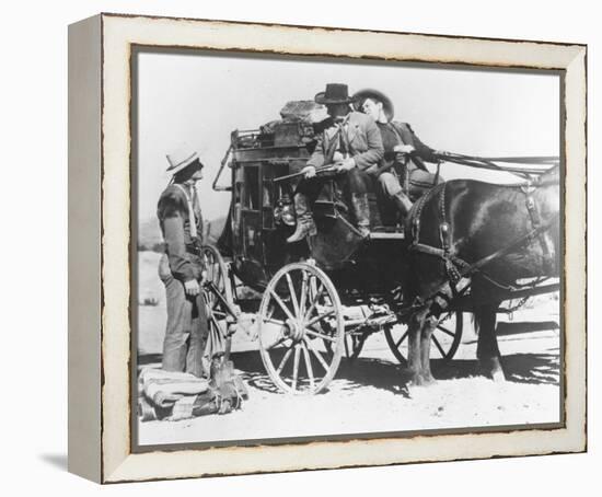 Stagecoach-null-Framed Stretched Canvas