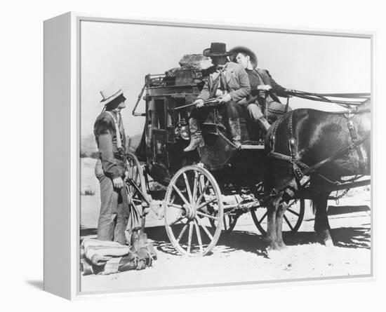 Stagecoach-null-Framed Stretched Canvas