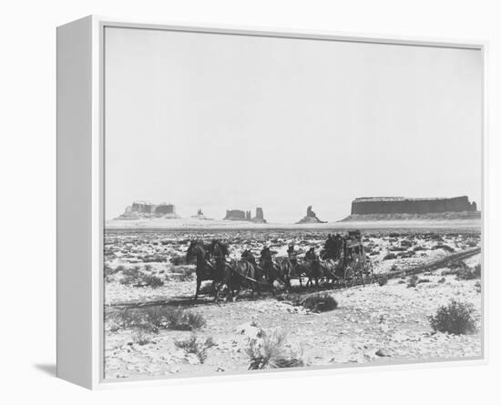 Stagecoach-null-Framed Stretched Canvas