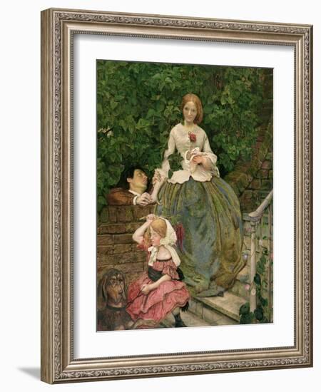 Stages of Cruelty, 1856-90-Ford Madox Brown-Framed Giclee Print