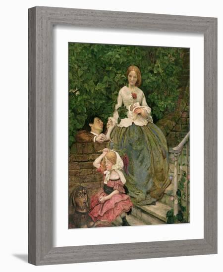 Stages of Cruelty, 1856-90-Ford Madox Brown-Framed Giclee Print