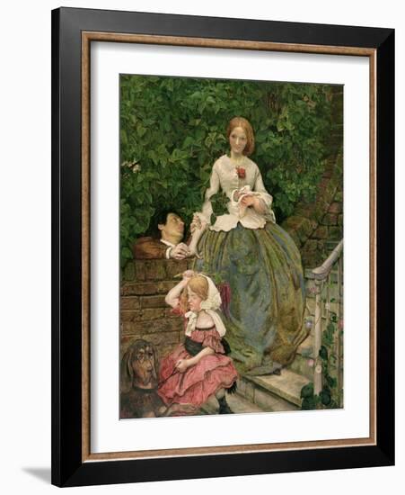 Stages of Cruelty, 1856-90-Ford Madox Brown-Framed Giclee Print