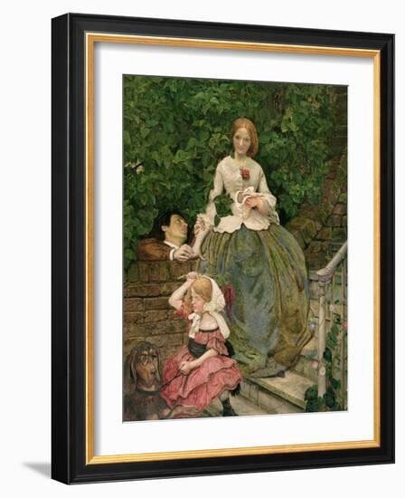 Stages of Cruelty, 1856-90-Ford Madox Brown-Framed Giclee Print