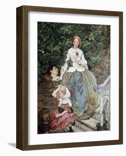 Stages of Cruelty-Ford Madox Brown-Framed Giclee Print