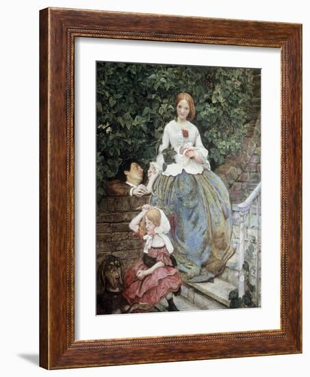Stages of Cruelty-Ford Madox Brown-Framed Giclee Print