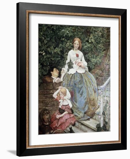 Stages of Cruelty-Ford Madox Brown-Framed Giclee Print