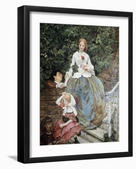 Stages of Cruelty-Ford Madox Brown-Framed Giclee Print