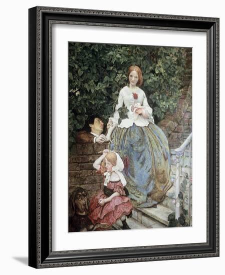 Stages of Cruelty-Ford Madox Brown-Framed Giclee Print