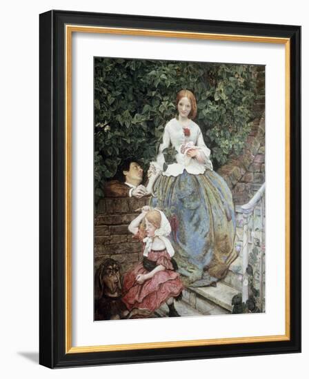 Stages of Cruelty-Ford Madox Brown-Framed Giclee Print