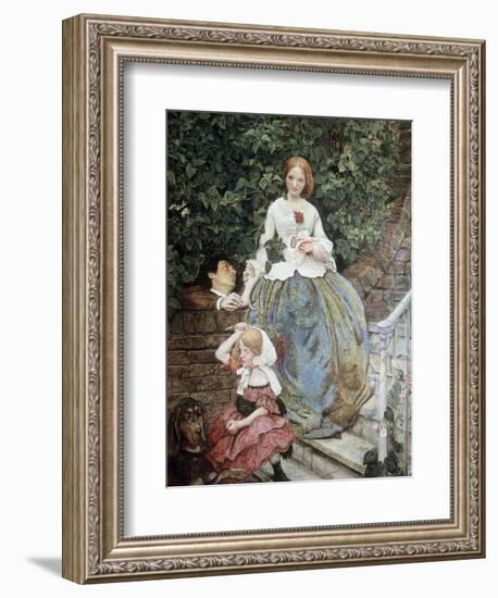 Stages of Cruelty-Ford Madox Brown-Framed Giclee Print