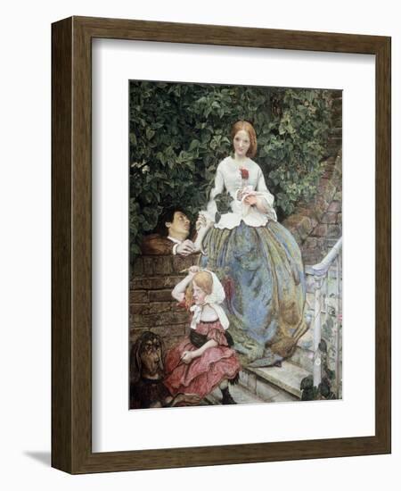 Stages of Cruelty-Ford Madox Brown-Framed Giclee Print