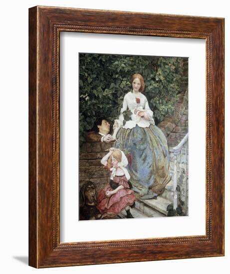 Stages of Cruelty-Ford Madox Brown-Framed Giclee Print
