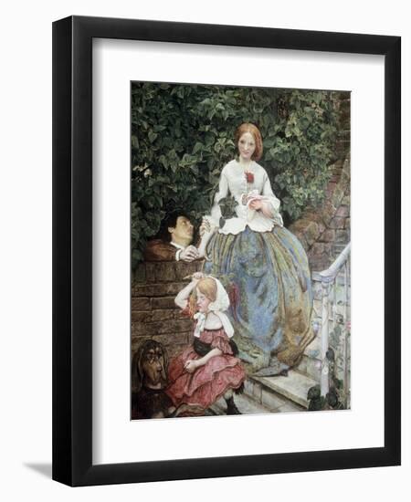 Stages of Cruelty-Ford Madox Brown-Framed Giclee Print